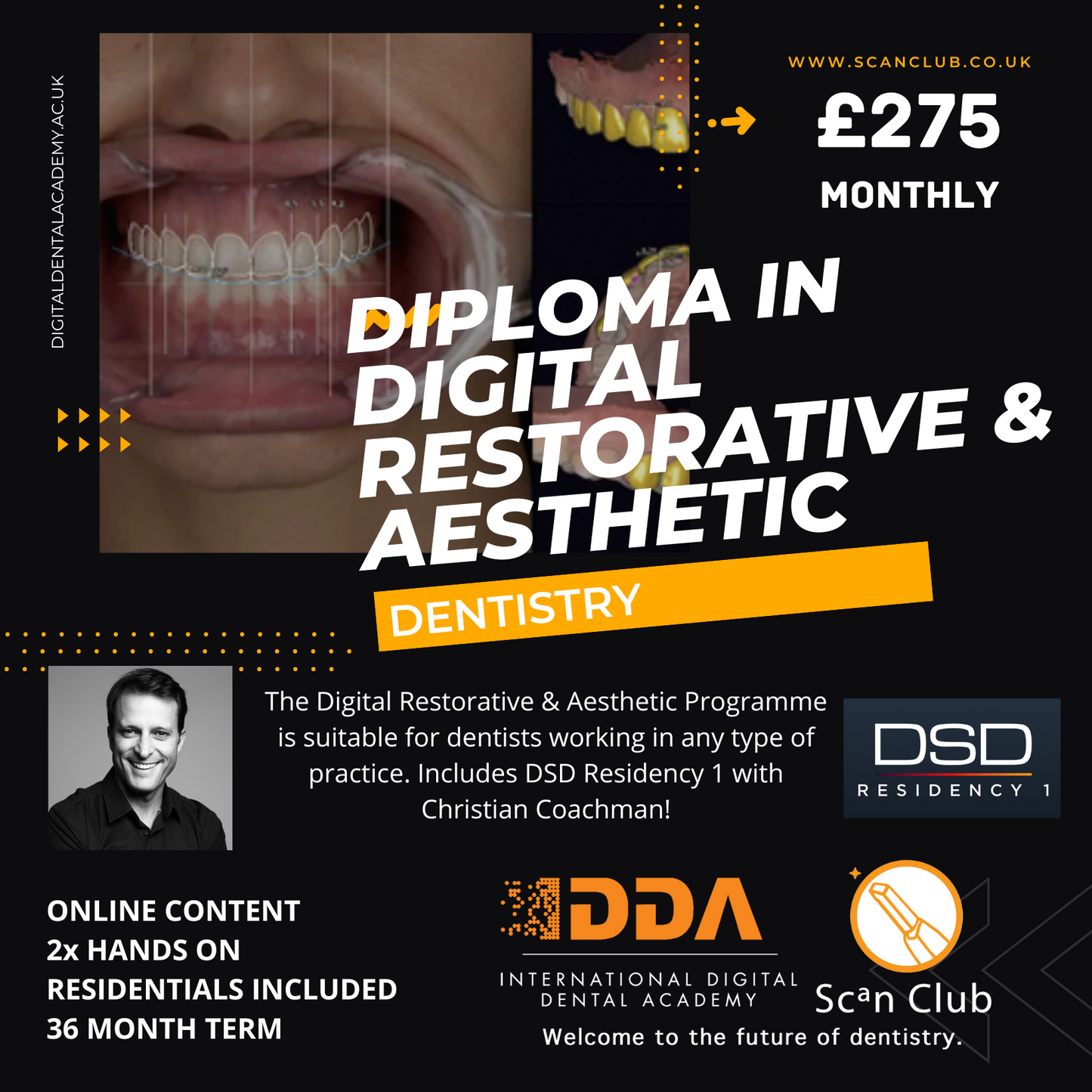 Scan Club Diploma in Digital Restorative & Aesthetics Membership